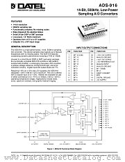 ADS-926MC datasheet pdf Datel