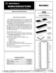 MC146823 datasheet pdf Motorola