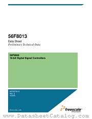 MC56F8013E datasheet pdf Freescale (Motorola)