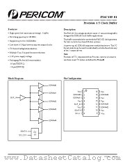 PI6C185-01 datasheet pdf Pericom Technology