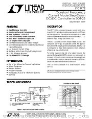 LTC1772CS6 datasheet pdf Linear Technology