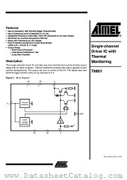 T6801-TAQ datasheet pdf Atmel