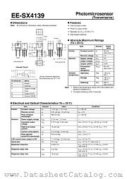 EE-SX4139 datasheet pdf etc