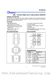 W27E512Q-15 datasheet pdf Winbond Electronics