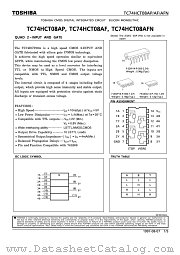 TC74HCT08 datasheet pdf TOSHIBA