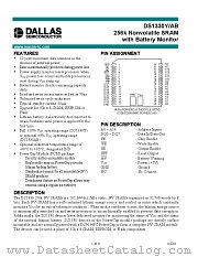 DS1330ABP-70-IND datasheet pdf MAXIM - Dallas Semiconductor