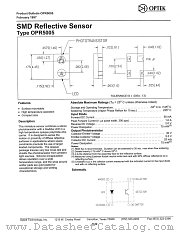 OPR5005 datasheet pdf Optek Technology