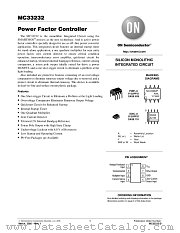MC33232D datasheet pdf ON Semiconductor
