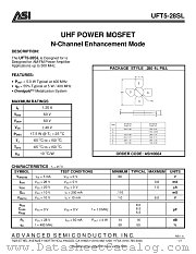 UFT5-28 datasheet pdf Advanced Semiconductor