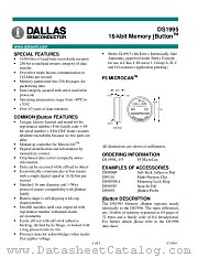 DS1995L-F5 datasheet pdf MAXIM - Dallas Semiconductor