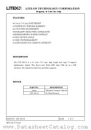 LTP-3362G datasheet pdf Lite-On Technology Corporation