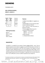 BIMM115 datasheet pdf Siemens
