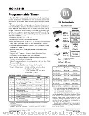 MC14541 datasheet pdf ON Semiconductor