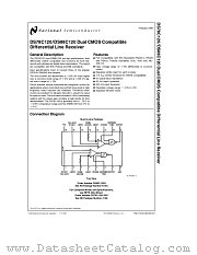 DS78C120J datasheet pdf National Semiconductor