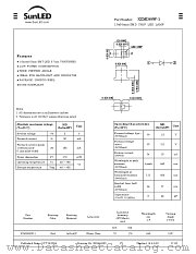 XZMD68W-1 datasheet pdf SunLED