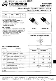 STP6N50FI datasheet pdf ST Microelectronics