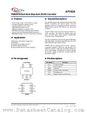 AP1604AWA datasheet pdf Anachip