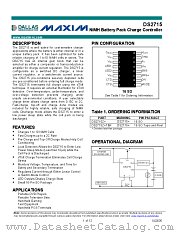 DS2715Z datasheet pdf MAXIM - Dallas Semiconductor