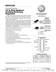 NCV33163DWR2 datasheet pdf ON Semiconductor