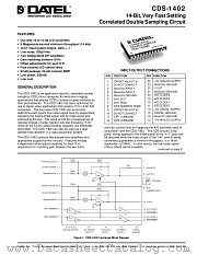 CDS-1402MC datasheet pdf Datel