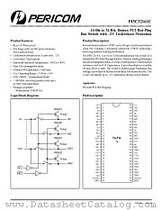 PI5C32161CA datasheet pdf Pericom Technology