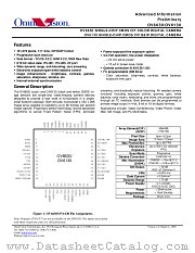 OV6630 datasheet pdf OmniVision Technologies
