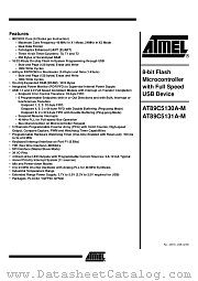 AT89C5131A-RDTUM datasheet pdf Atmel