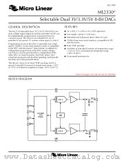 ML2330IS-3 datasheet pdf Micro Linear