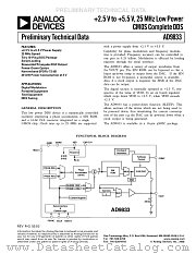 EVAL-AD9833EB datasheet pdf Analog Devices