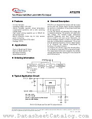 ATS278A-PL-A datasheet pdf Anachip