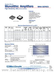 MNA-2 datasheet pdf Mini-Circuits