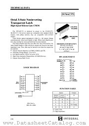 IN74AC373DW datasheet pdf INTEGRAL Semiconductor Devices
