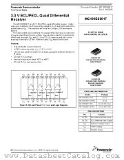 MC100ES6017EGR2 datasheet pdf Freescale (Motorola)