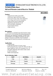 IRM-8881V datasheet pdf Everlight Electronics