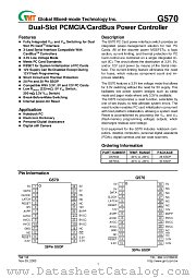 G570SA datasheet pdf Global Mixed-mode Technology