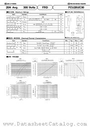 FCU20UC30 datasheet pdf Nihon