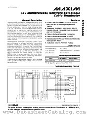 MXL1344ACAG datasheet pdf MAXIM - Dallas Semiconductor