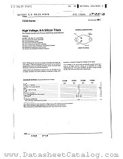 T2700 datasheet pdf General Electric Solid State