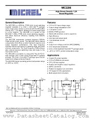 MIC2296 datasheet pdf Micrel Semiconductor