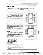 MN6168 datasheet pdf Panasonic