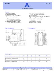 AS7C164-20 datasheet pdf Alliance Semiconductor