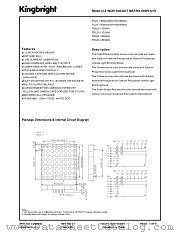 TA23-11EWA datasheet pdf Kingbright Electronic
