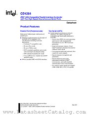 CD1284 datasheet pdf Intel