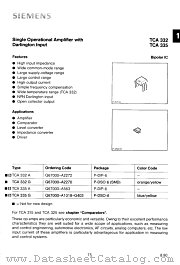 TCA332A datasheet pdf Siemens