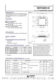 MGFS48B2122 datasheet pdf Mitsubishi Electric Corporation