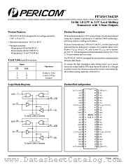 PI74AVC164245AV datasheet pdf Pericom Technology