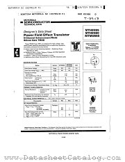 MTH6N60 datasheet pdf Motorola