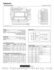 HDM20416H datasheet pdf HANTRONIX