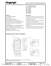 TA12-11YWA datasheet pdf Kingbright Electronic