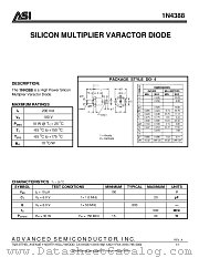 1N4388 datasheet pdf Advanced Semiconductor